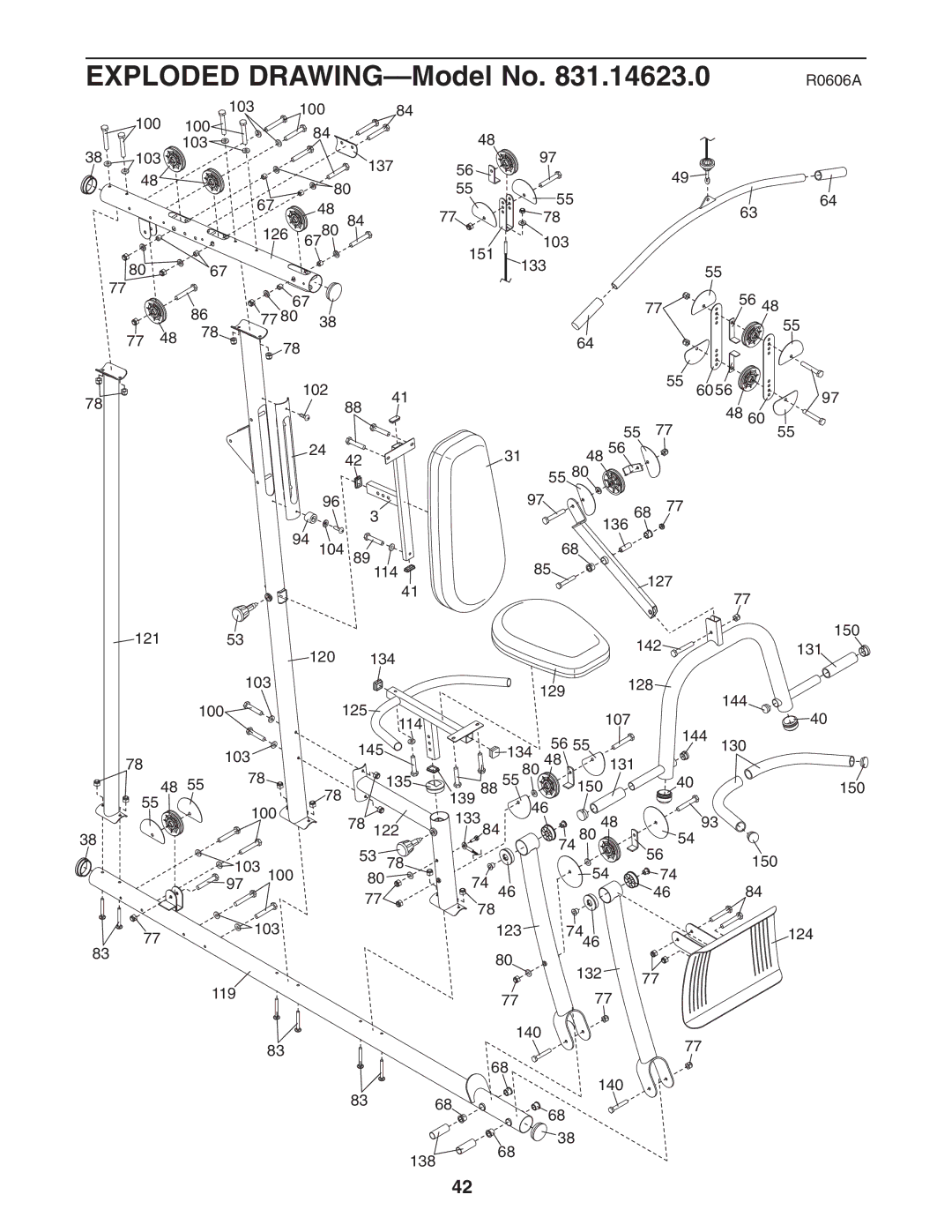 Weider 831.14623.0 user manual R0606A 