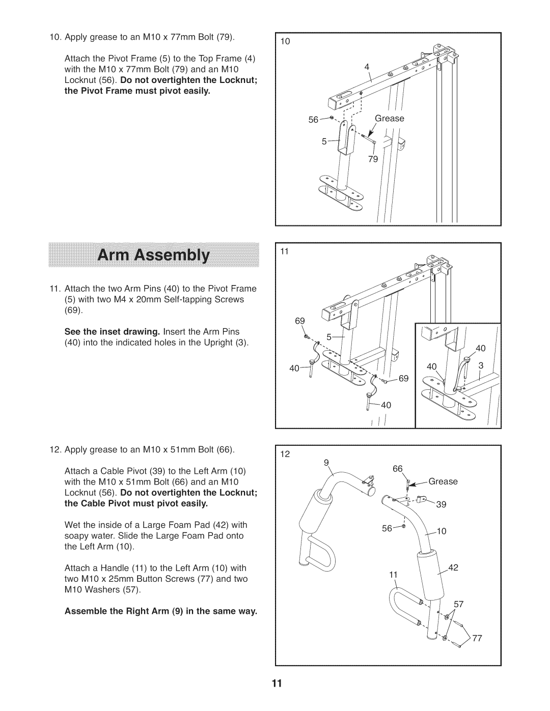 Weider 831.14922.0 user manual 43¸ 