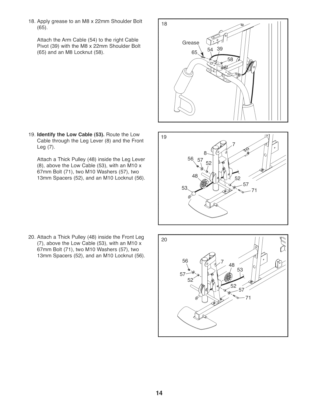 Weider 831.14922.0 user manual 