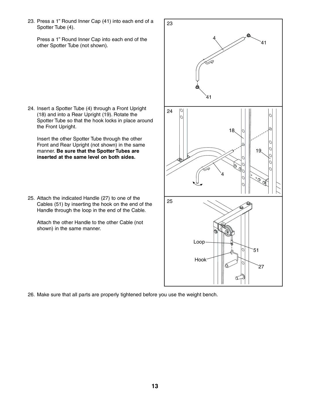 Weider 831.150470 user manual 