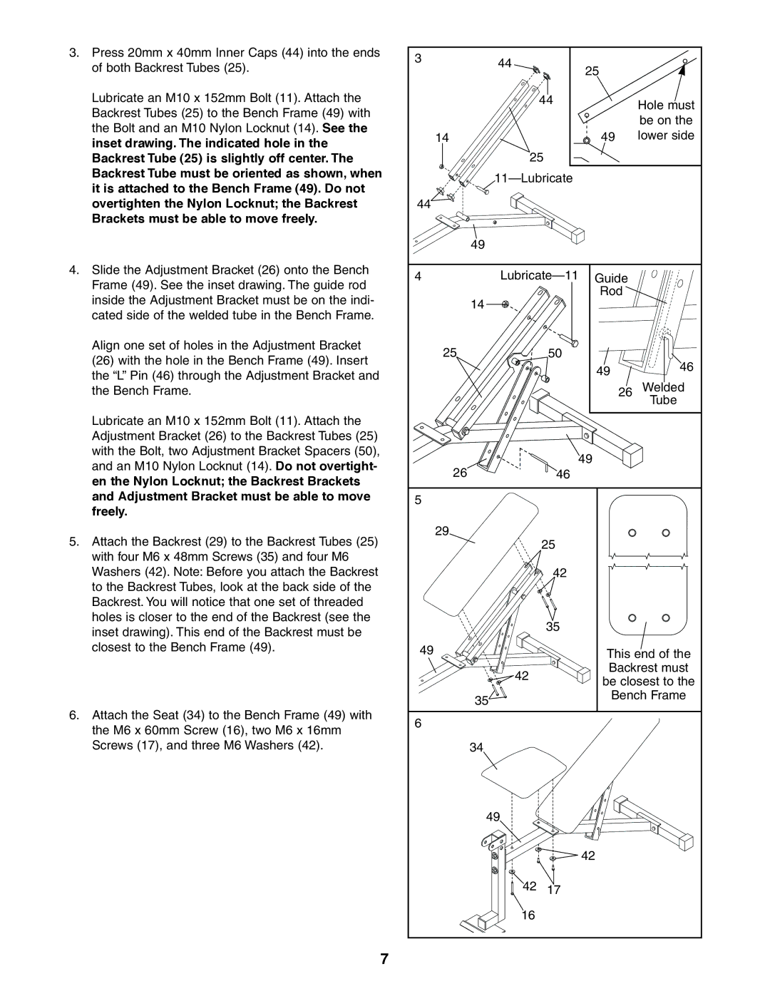 Weider 831.150471 user manual 