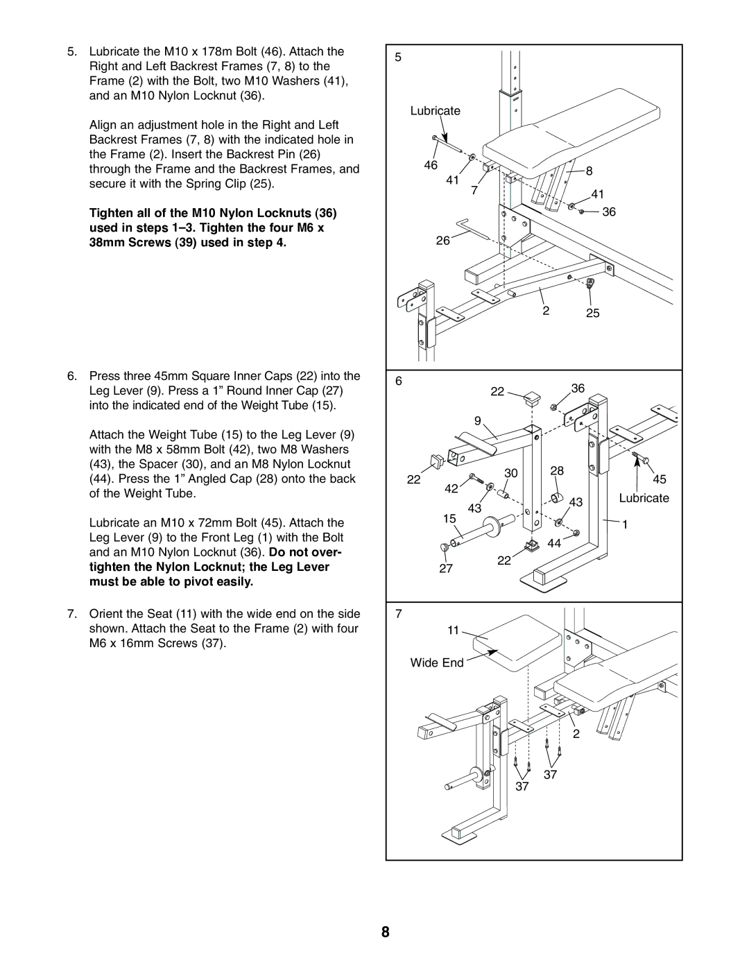 Weider 831.150680 user manual 