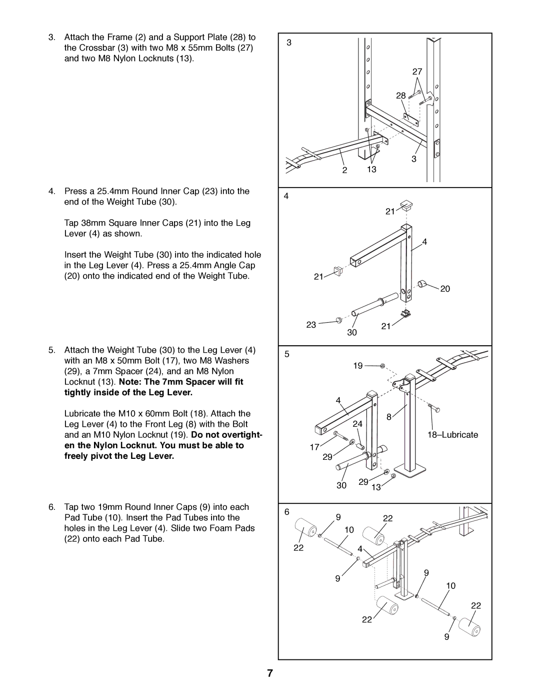 Weider 831.150720 manual 