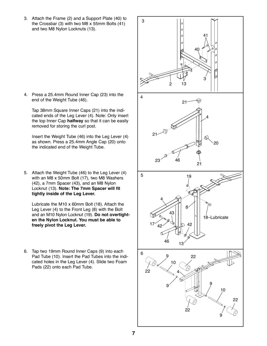 Weider 831.150730 manual 