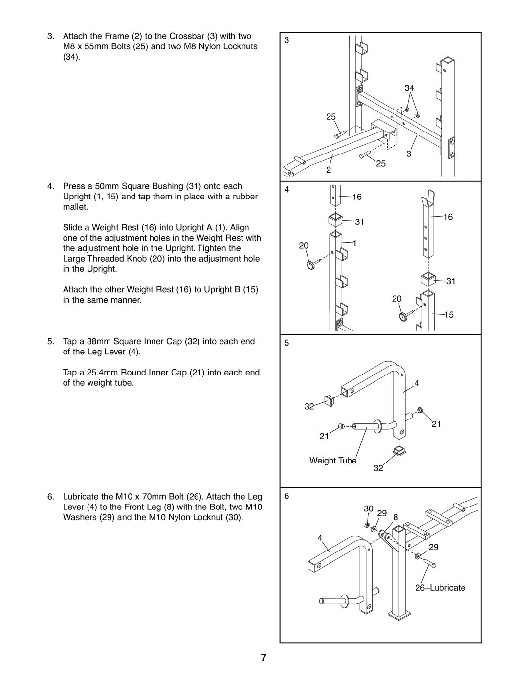 Weider 831.150850 user manual 