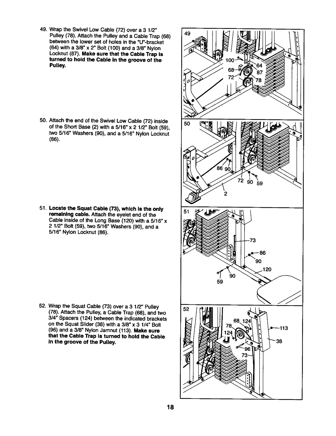 Weider 831.15393 user manual 