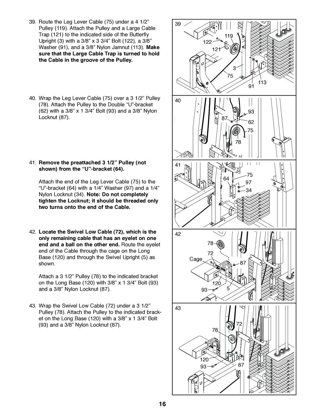 Weider 831.153930f user manual 