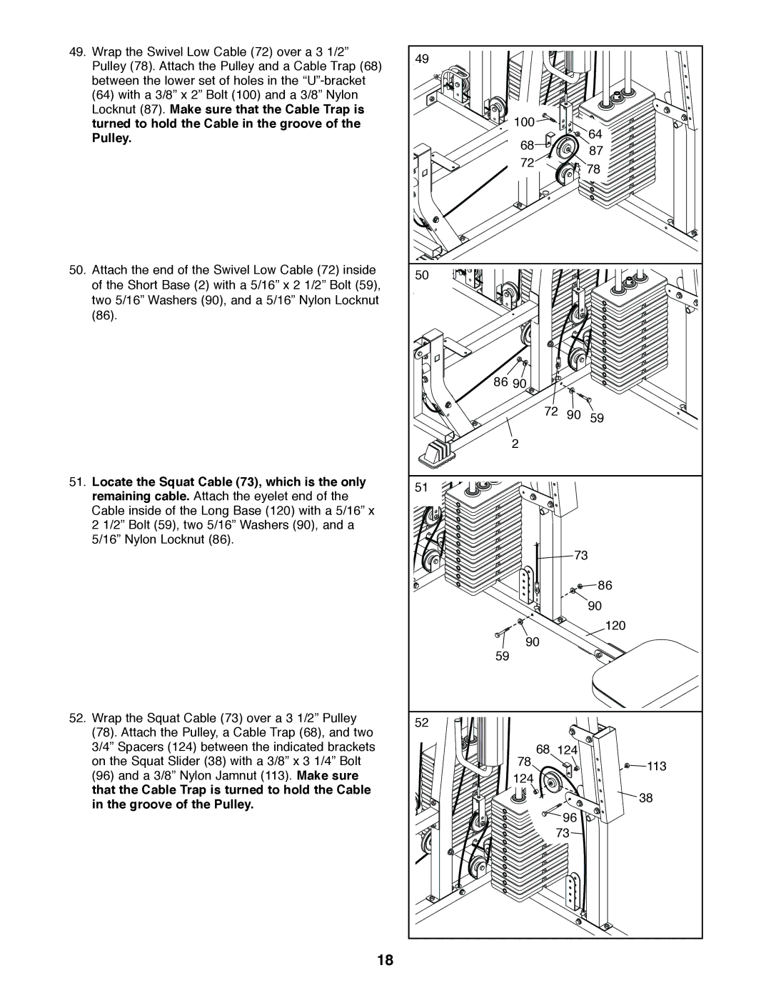 Weider 831.153930f user manual 