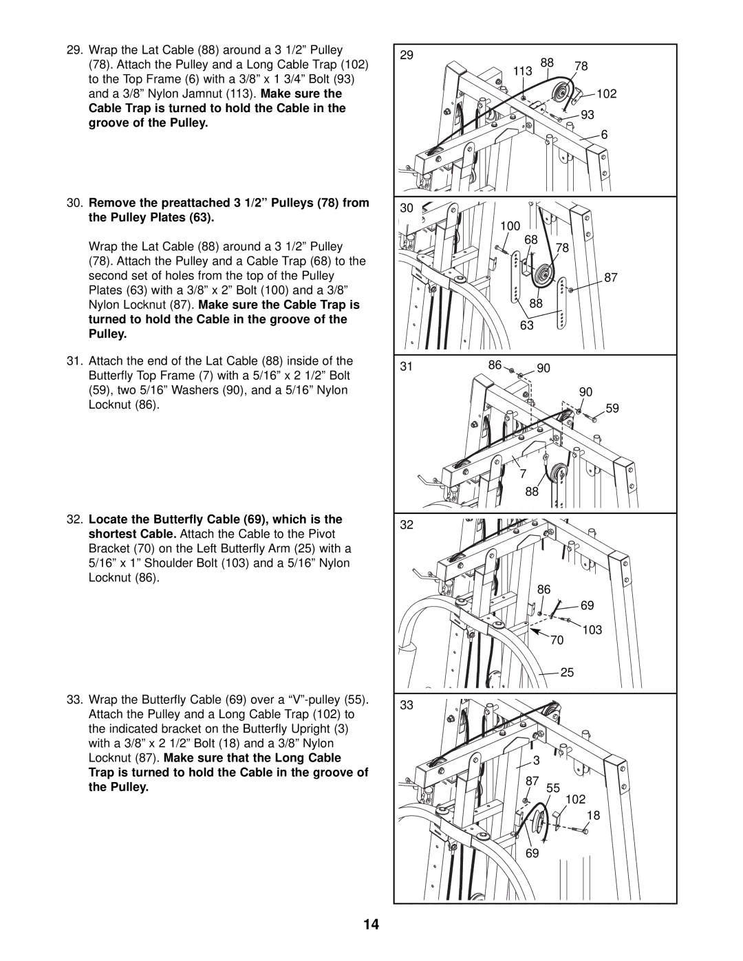 Weider 831.153933 user manual 102 