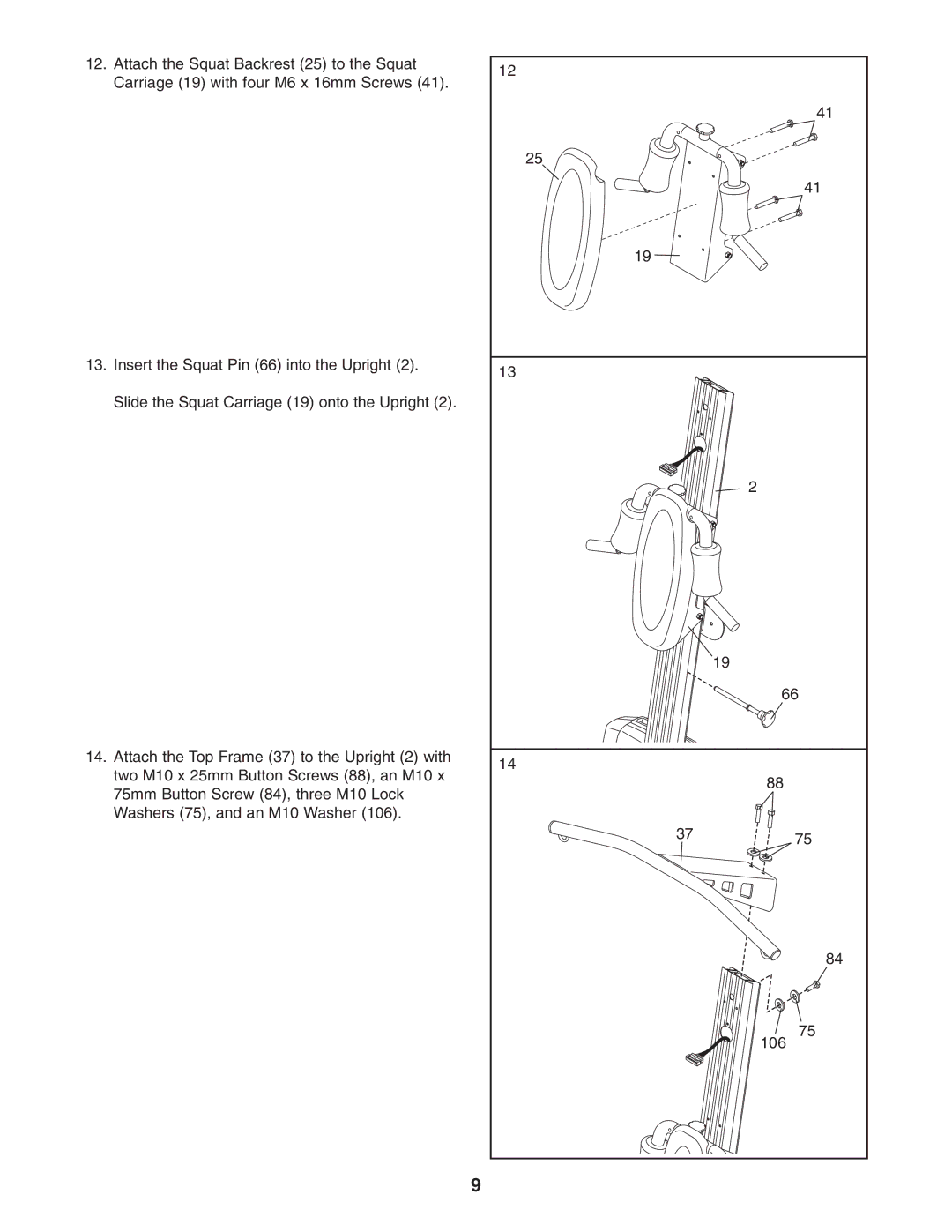 Weider 831.153971 user manual 