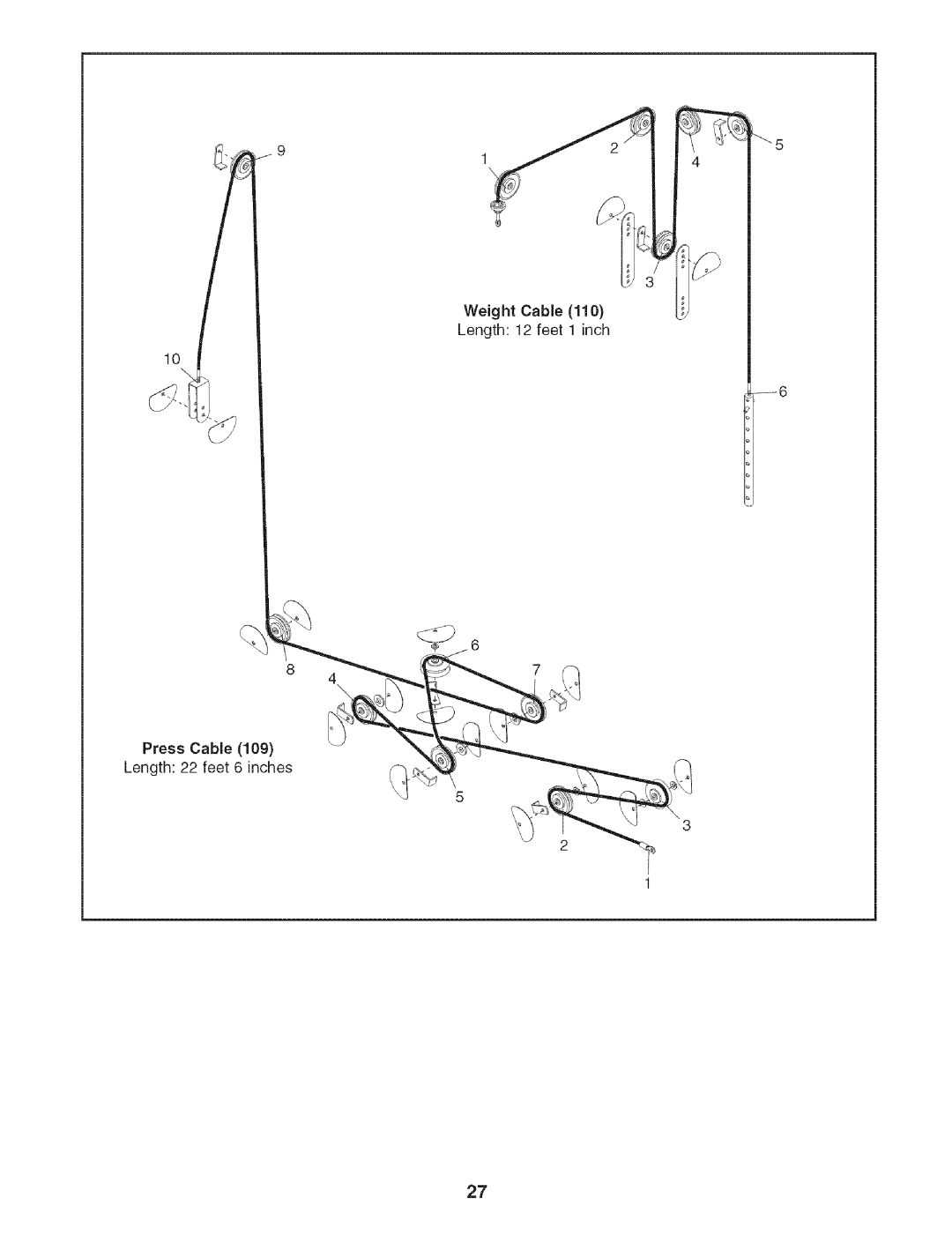 Weider 831.154021 user manual 