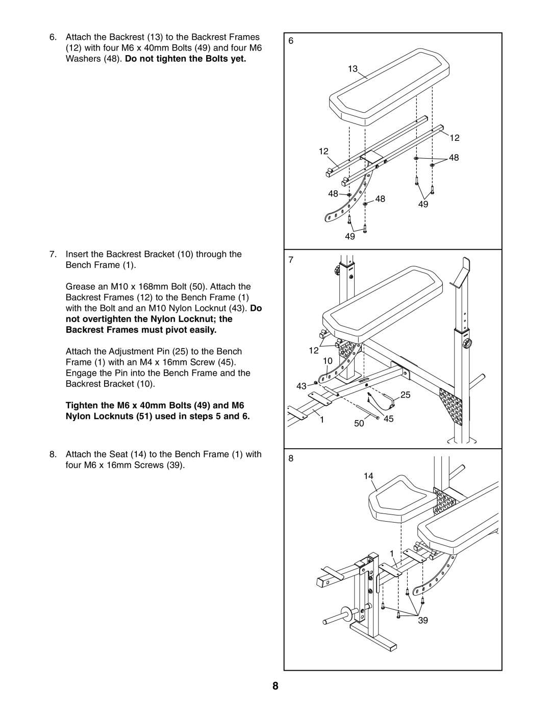 Weider 831.15711.0 user manual 