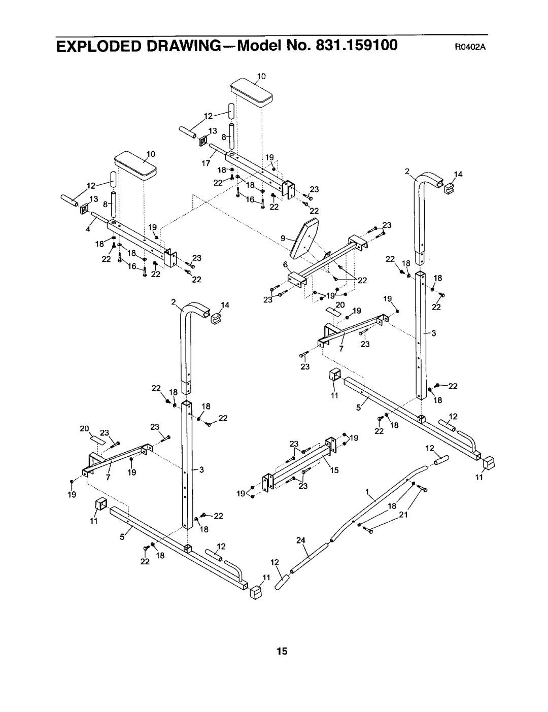 Weider 831.1591 user manual 12¸ 