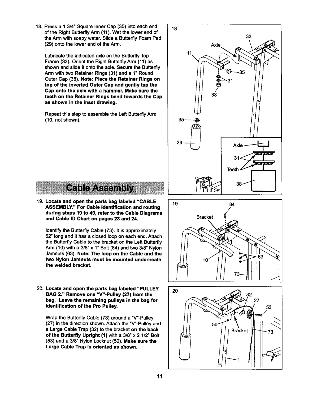 Weider 831.15973 user manual LOj 