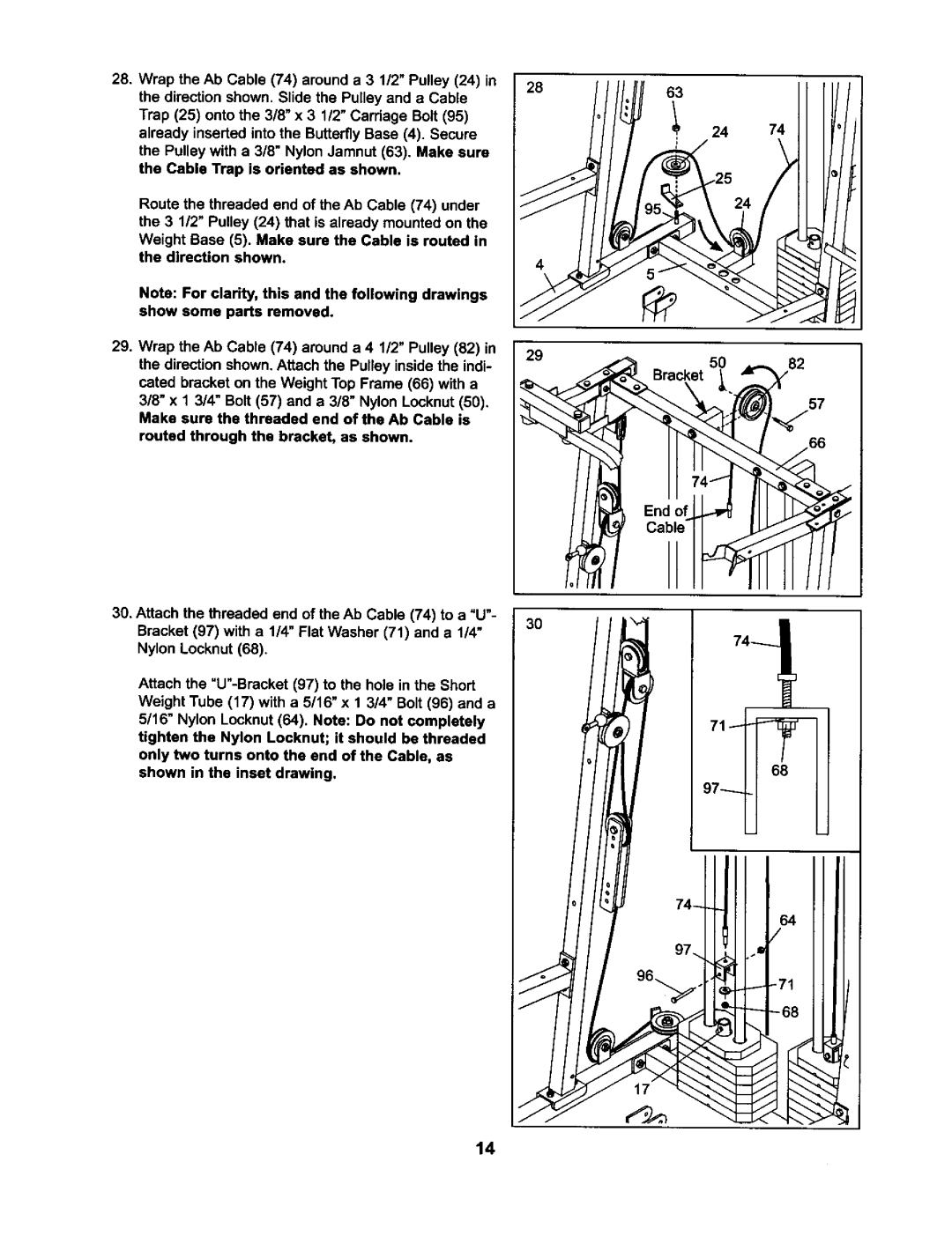 Weider 831.15973 user manual 