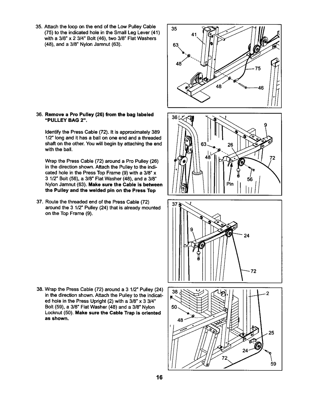 Weider 831.15973 user manual 