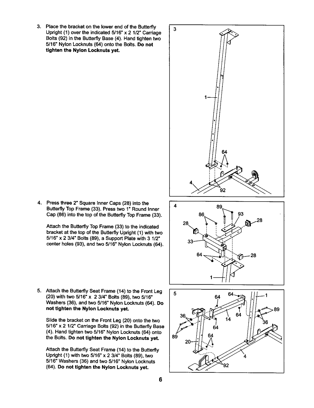 Weider 831.15973 user manual 84 u 