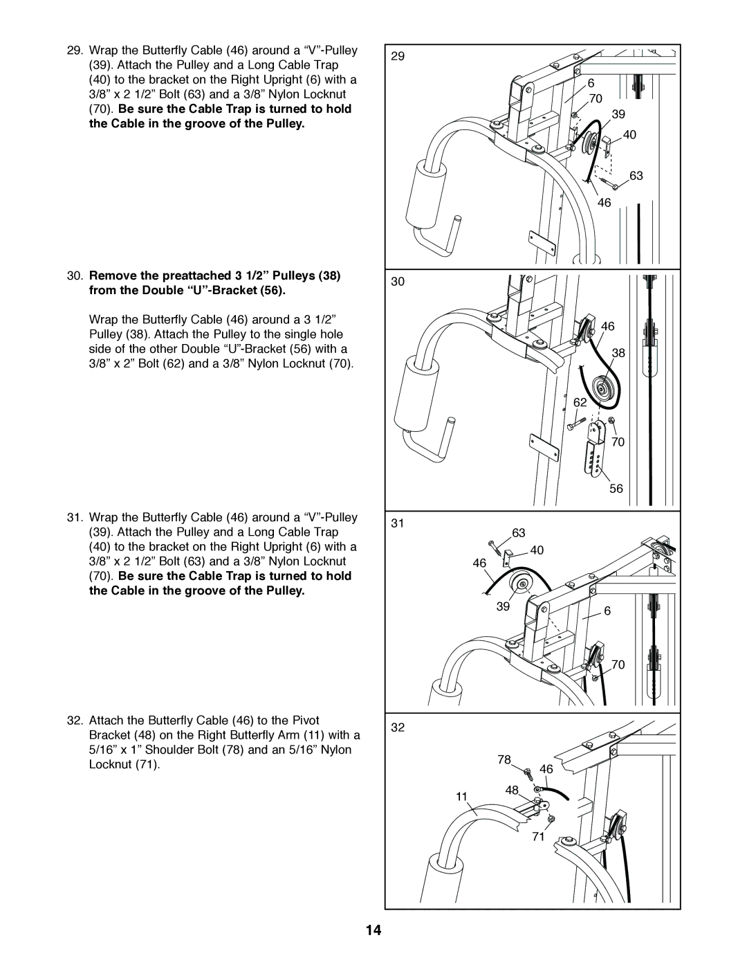 Weider 831.159820 user manual 