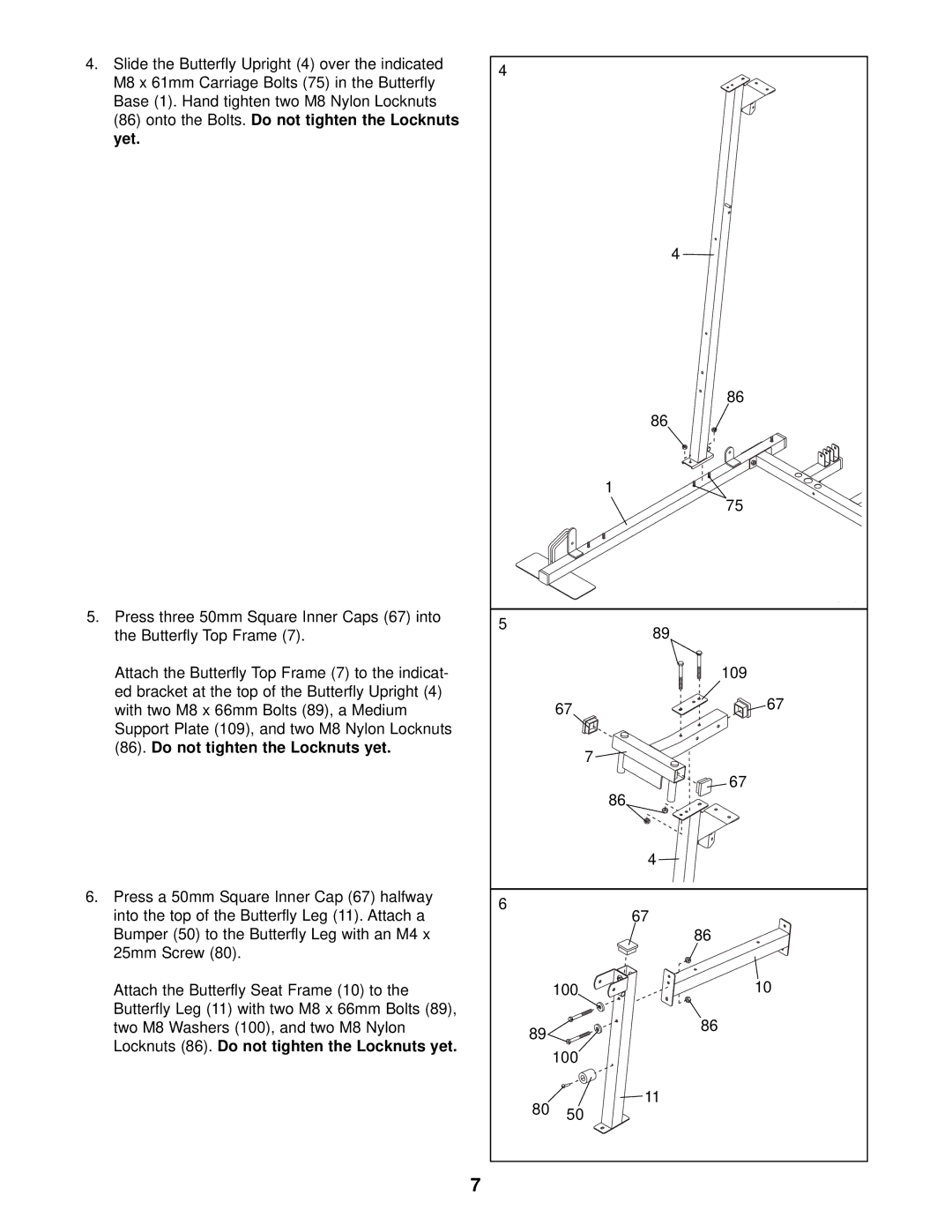 Weider 831.159833 user manual 