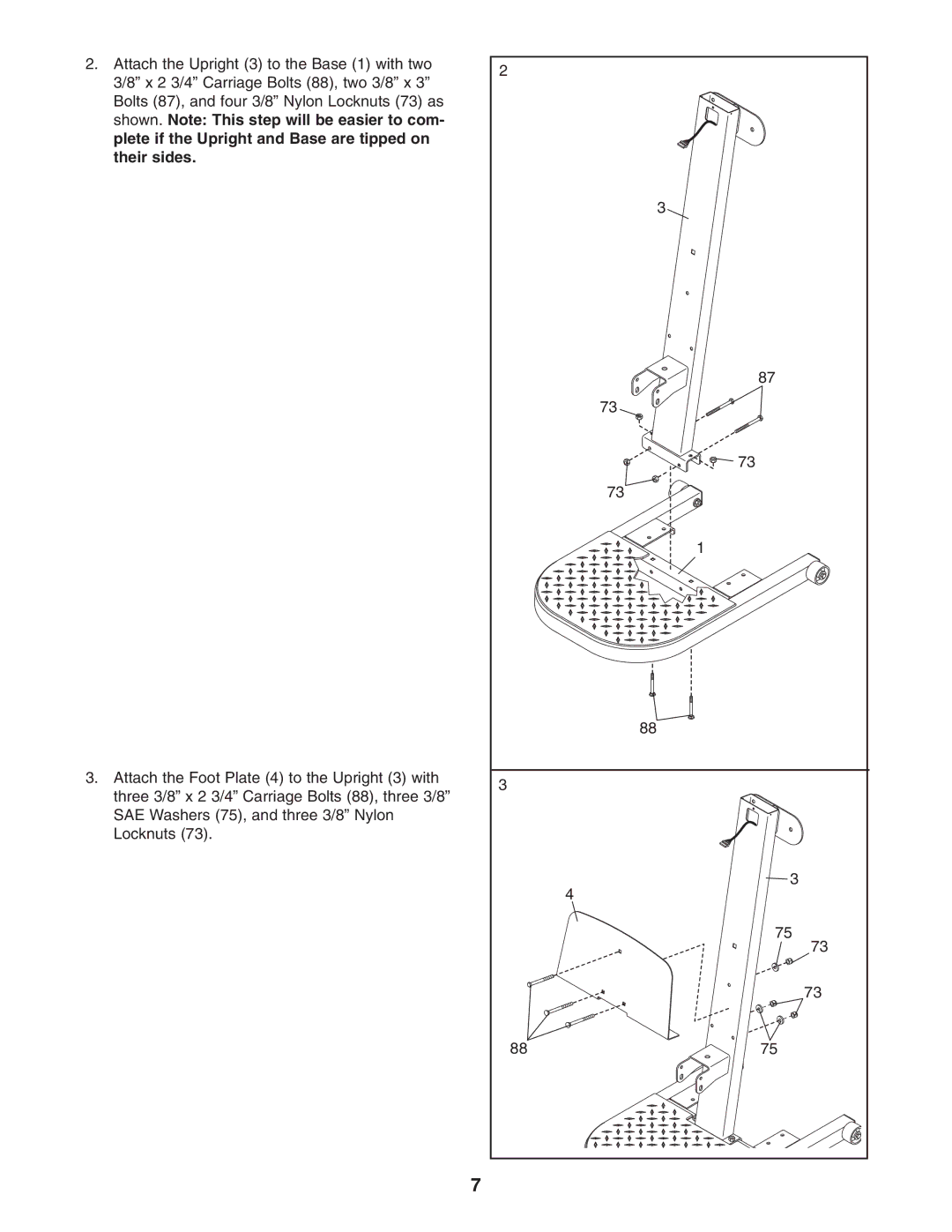 Weider PLATINUM 600 user manual 