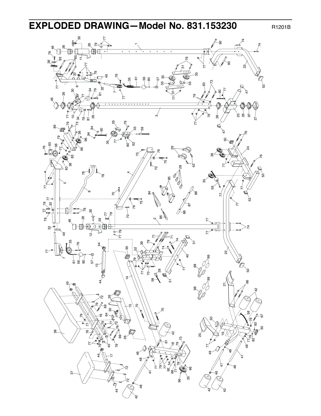 Weider PRO 575 user manual 831.153230 