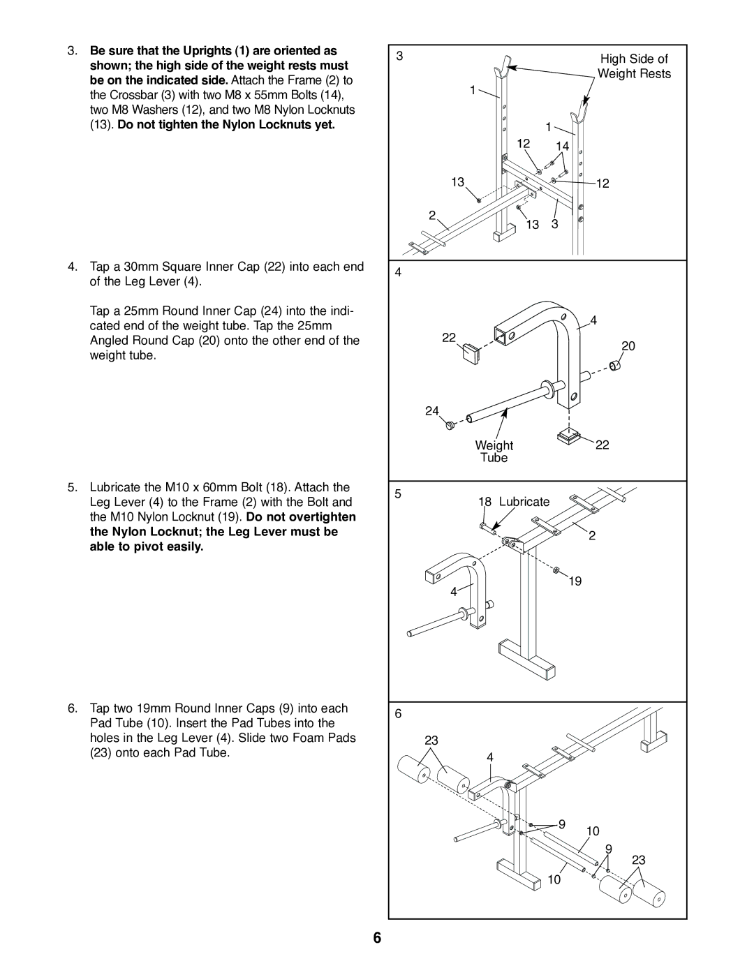 Weider WEBE05920 user manual 