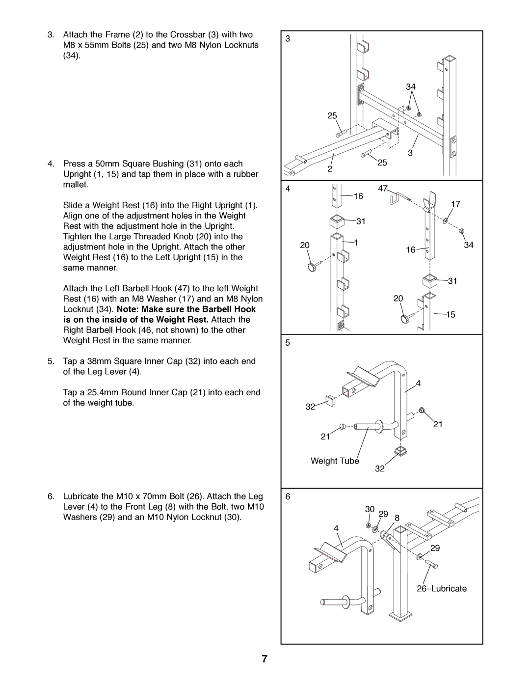 Weider WEBE06690 manual 