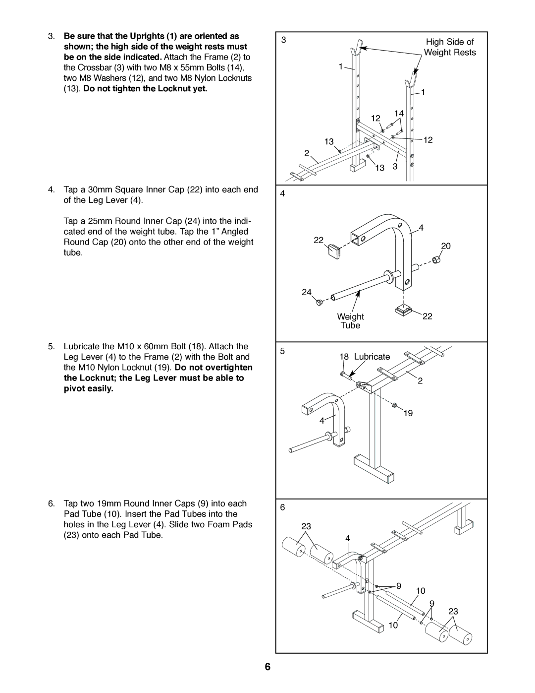 Weider WEBE07920 user manual 