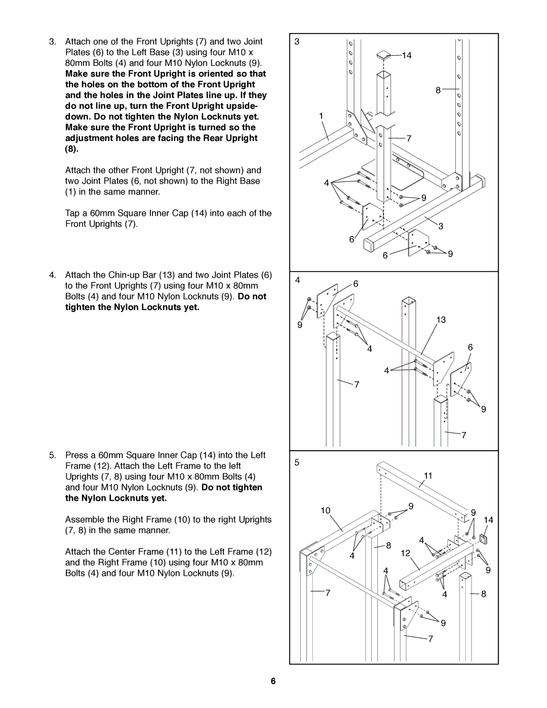 Weider WEBE14100 manual 