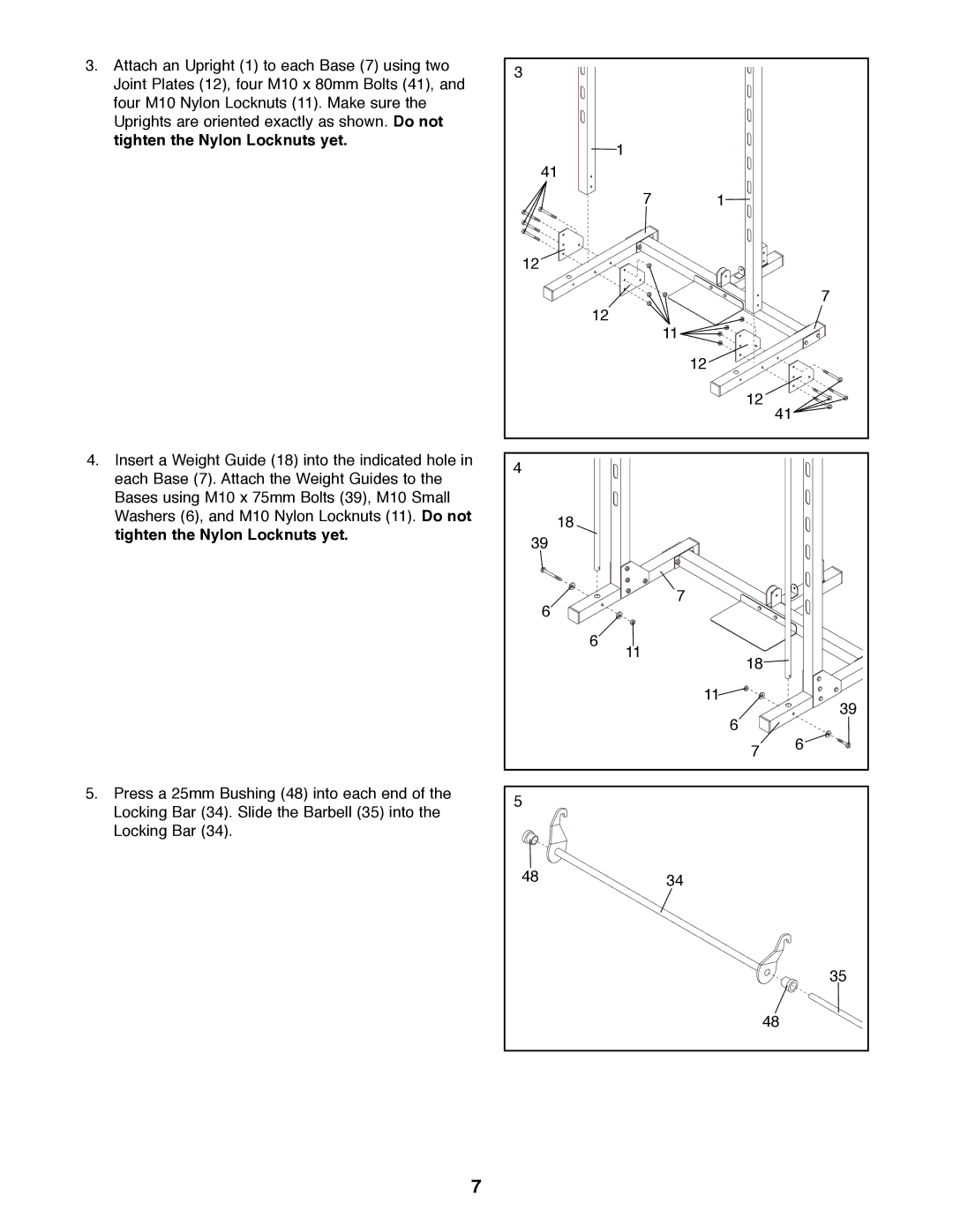 Weider WEBE19300 manual 