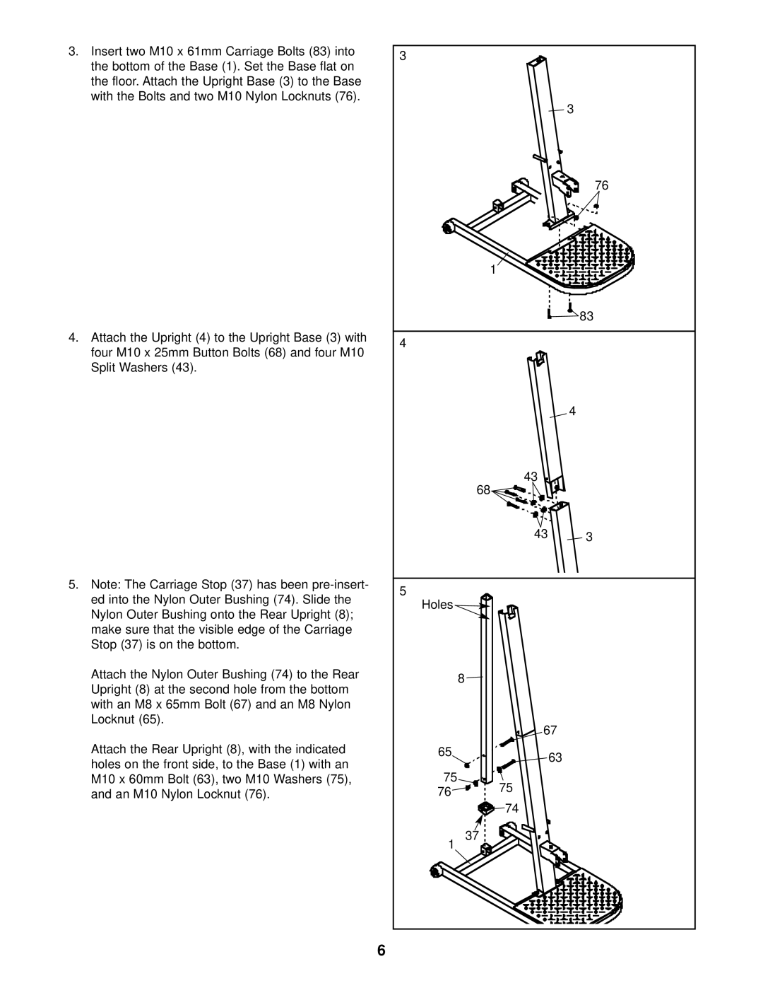 Weider WESY09320 user manual 