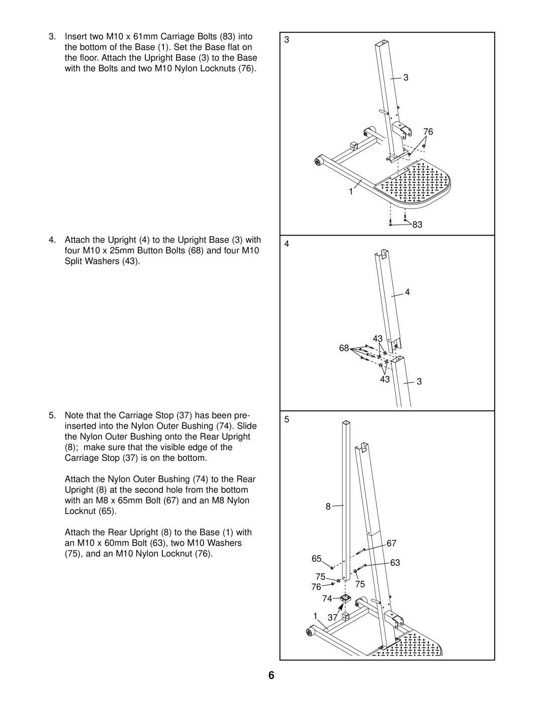 Weider WESY09321 user manual 