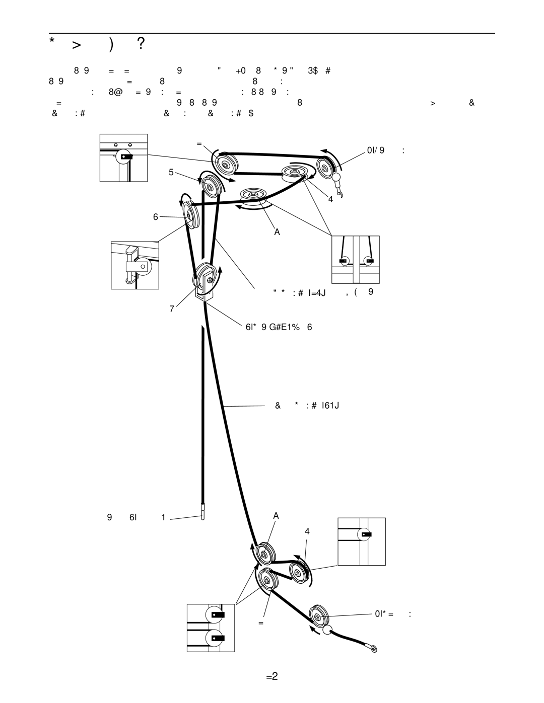 Weider WESY19510 user manual Cable Diagram, Long Cable 23 TOP View, Short Cable 