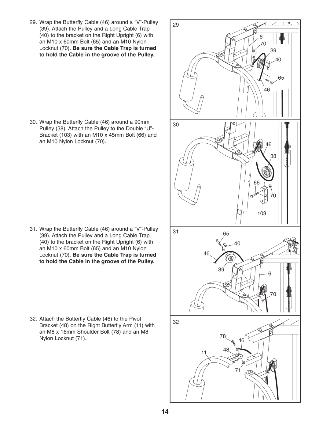 Weider WESY29521 user manual 