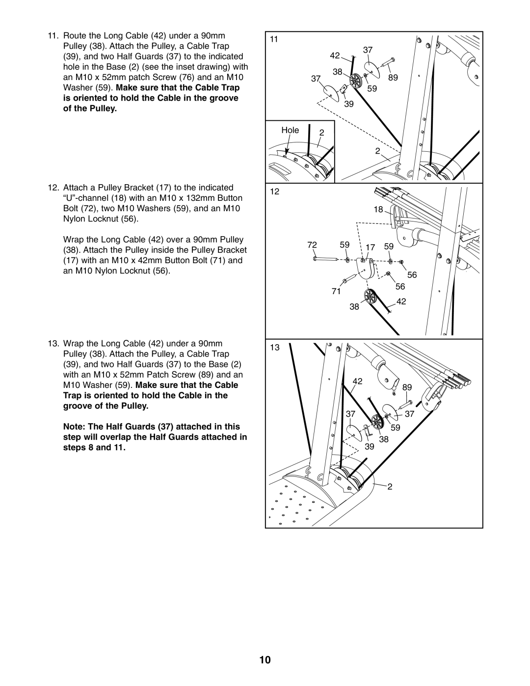 Weider WESY2966.0 user manual 