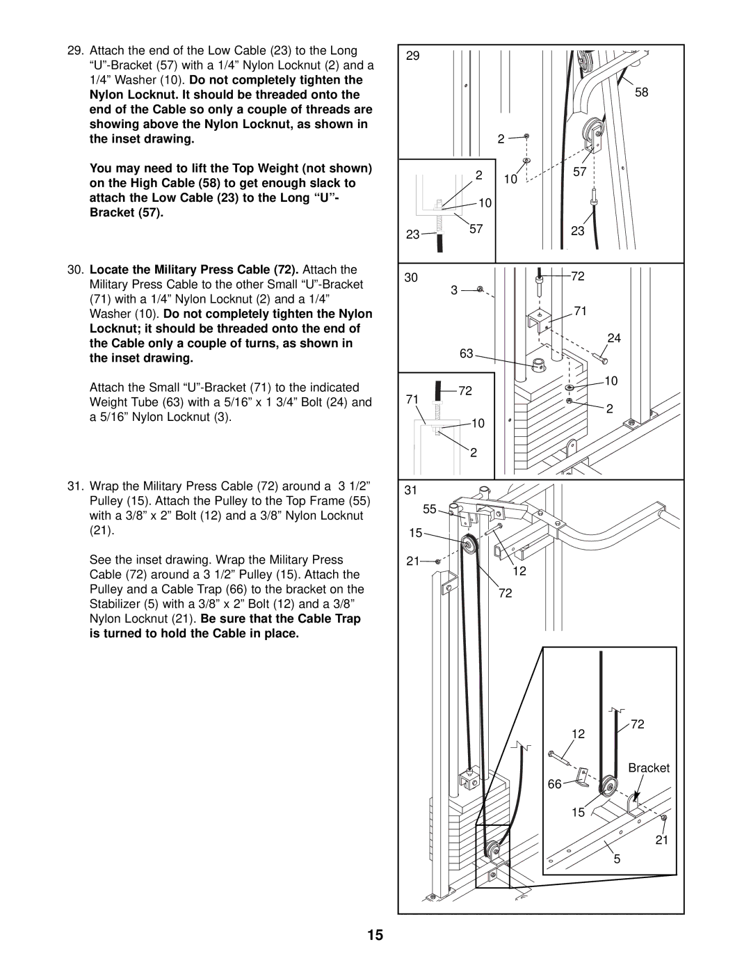 Weider WESY39311 user manual 