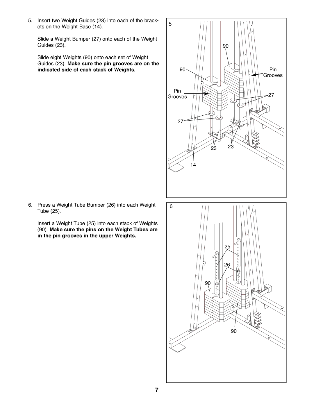 Weider WESY41080 manual 