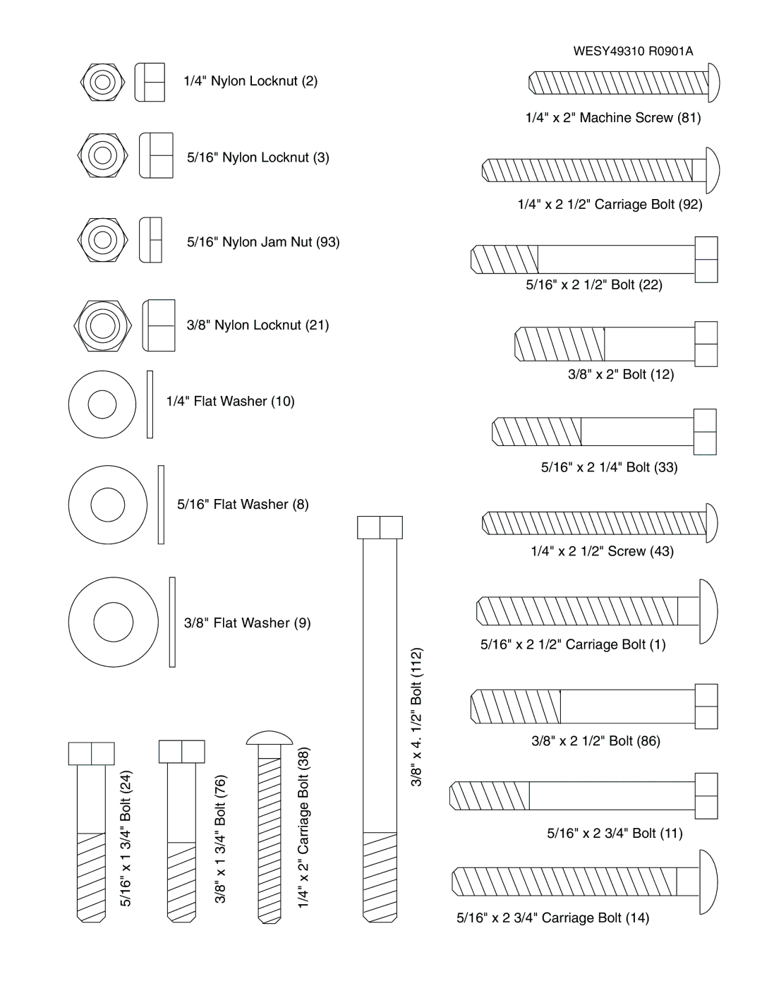 Weider user manual WESY49310 R0901A 