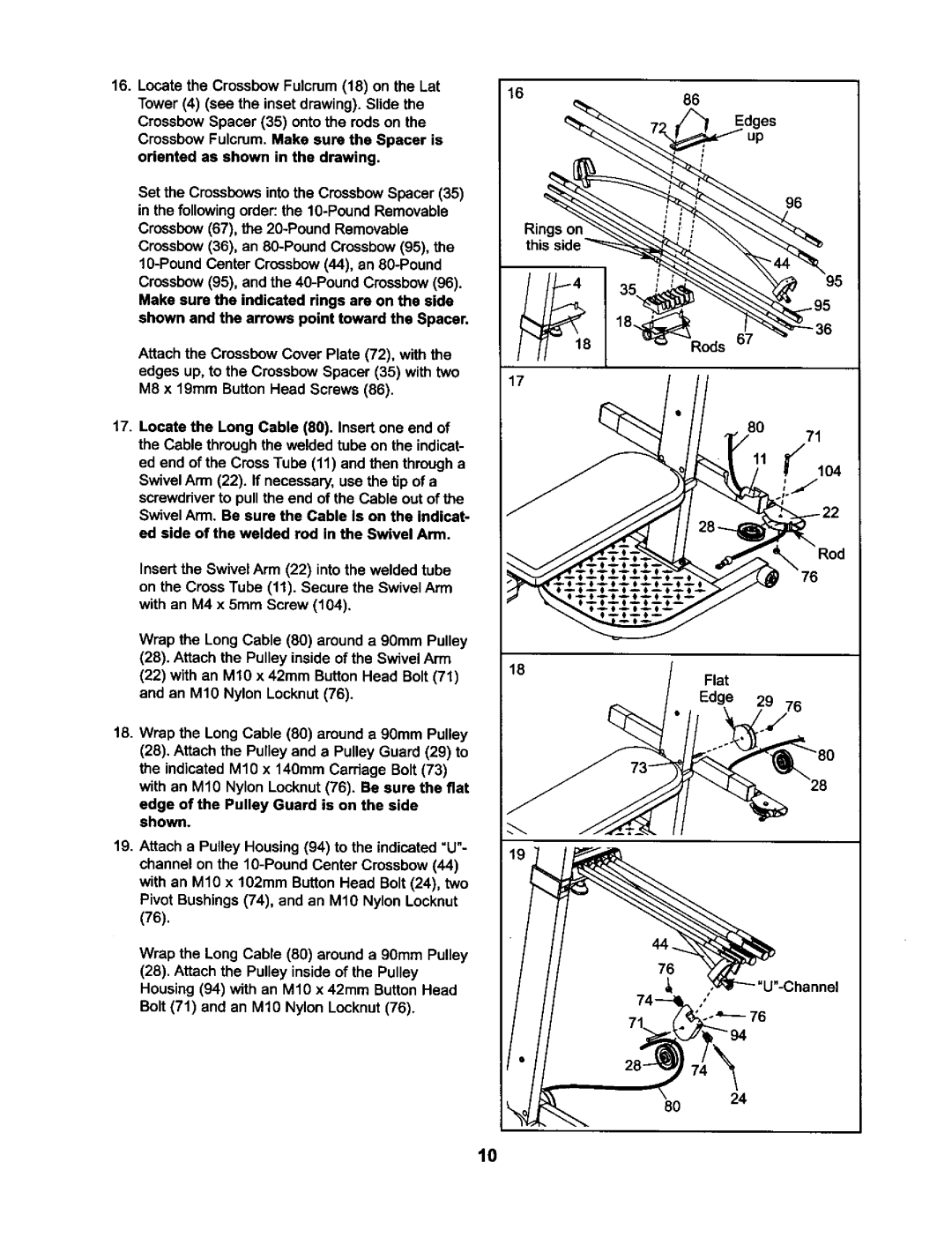 Weider WESY59421 user manual 28--q 