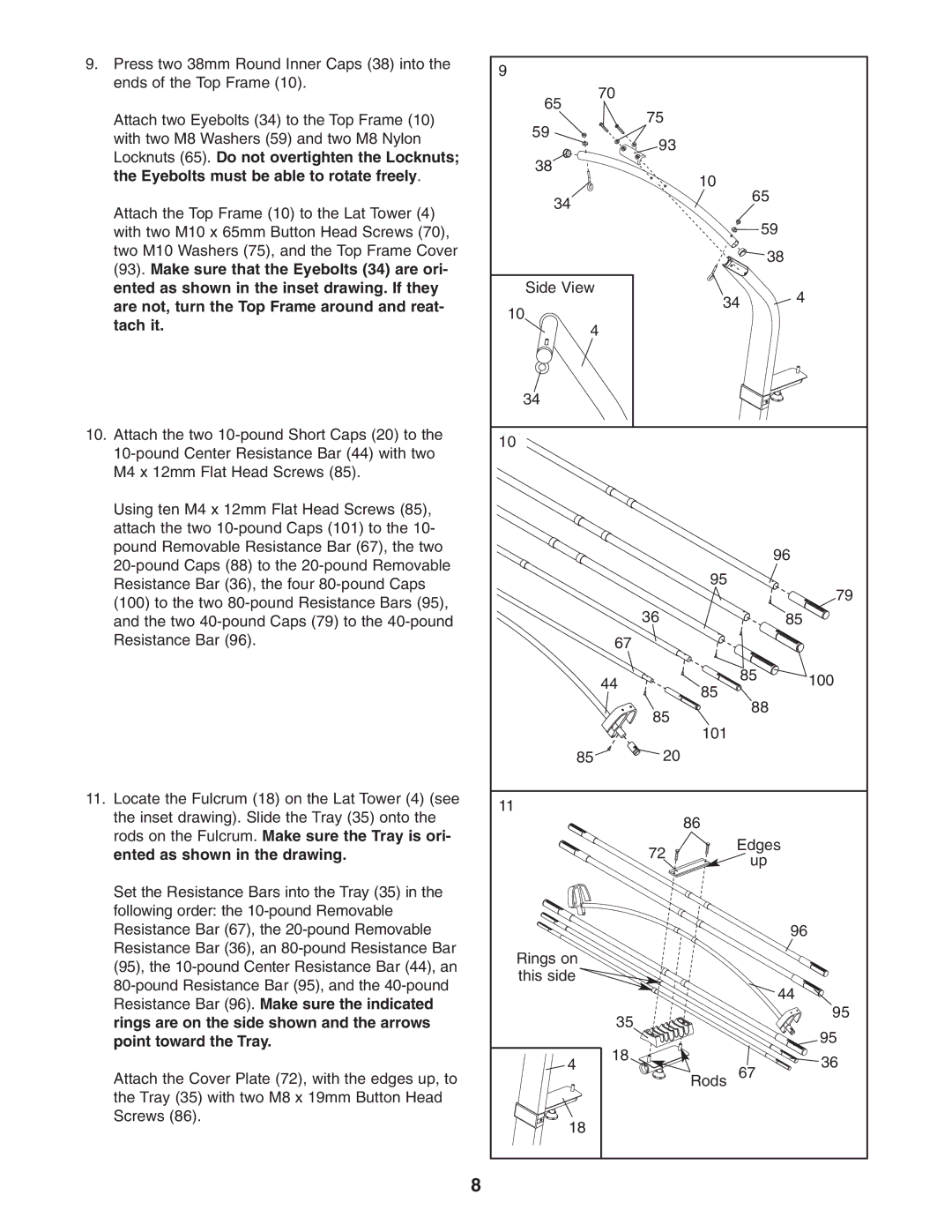 Weider WESY5993.3 user manual 