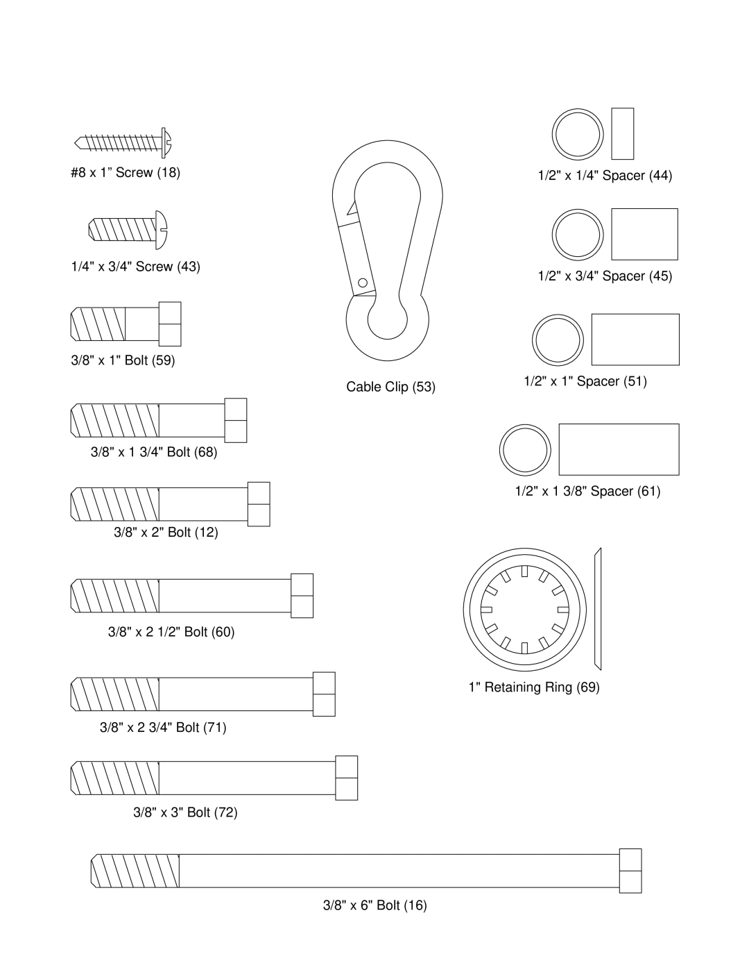 Weider WESY74090 user manual 