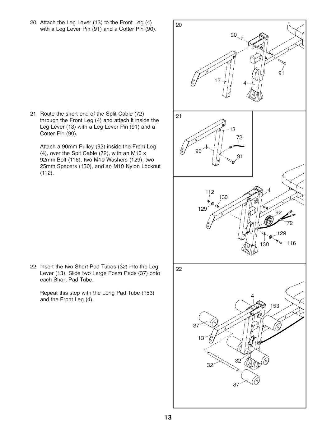 Weider WESY7974.O user manual 