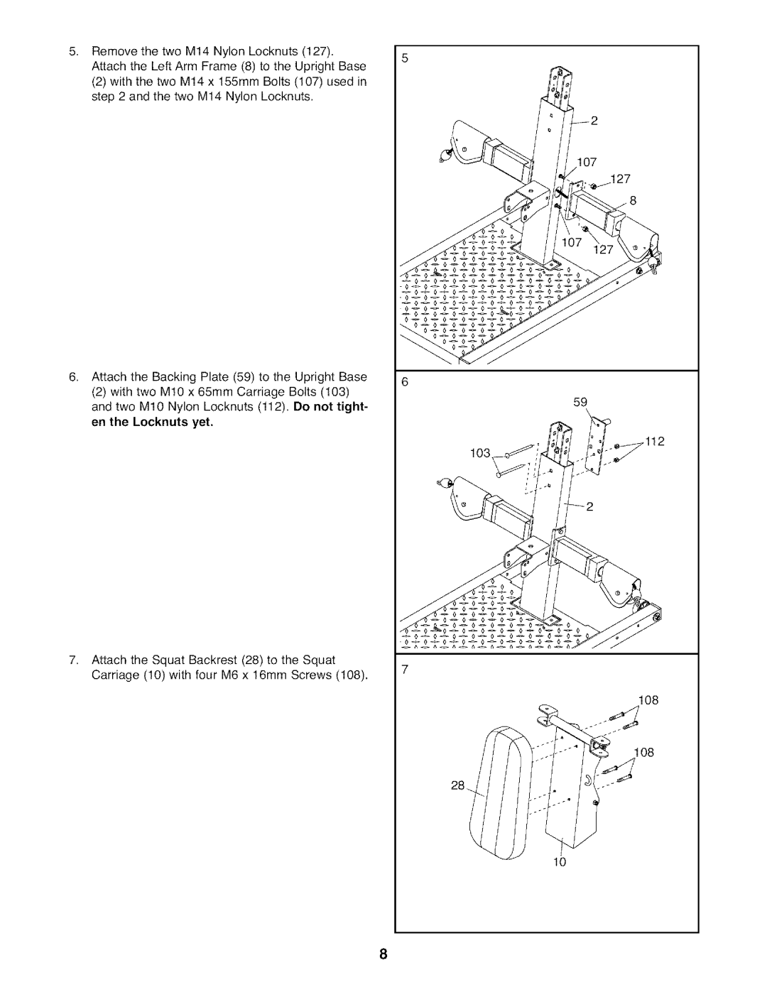 Weider WESY7974.O user manual 