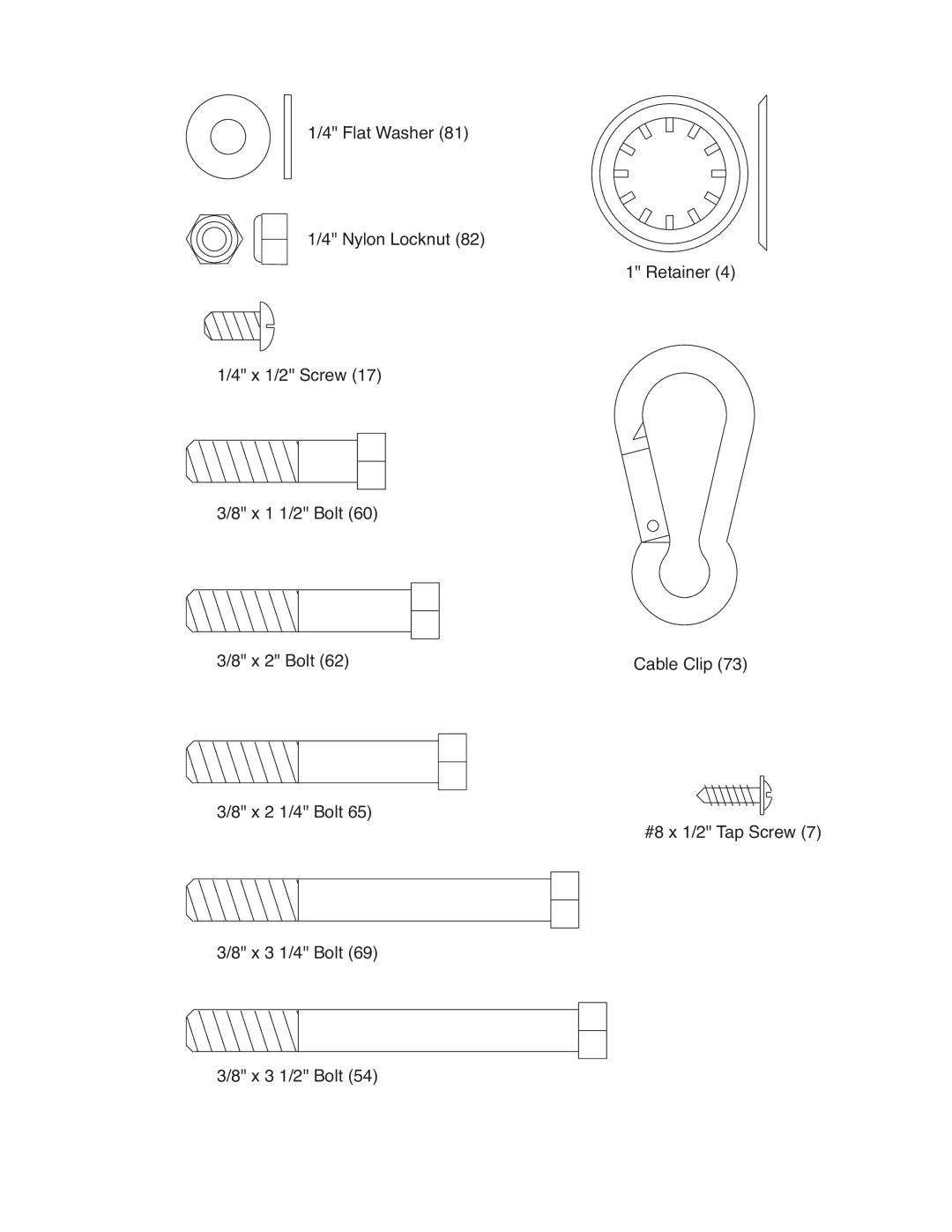 Weider WESY81081 manual 