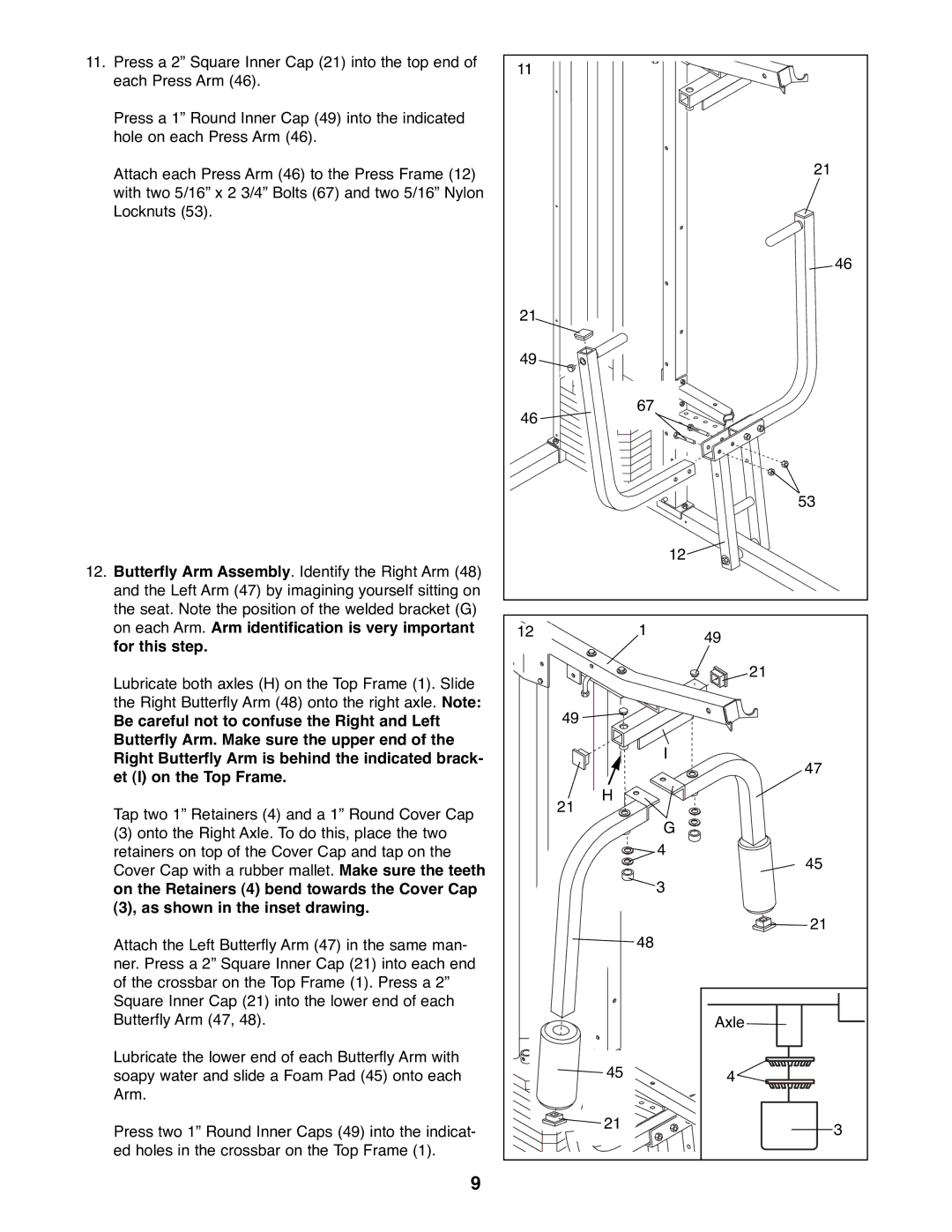 Weider WESY81081 manual 