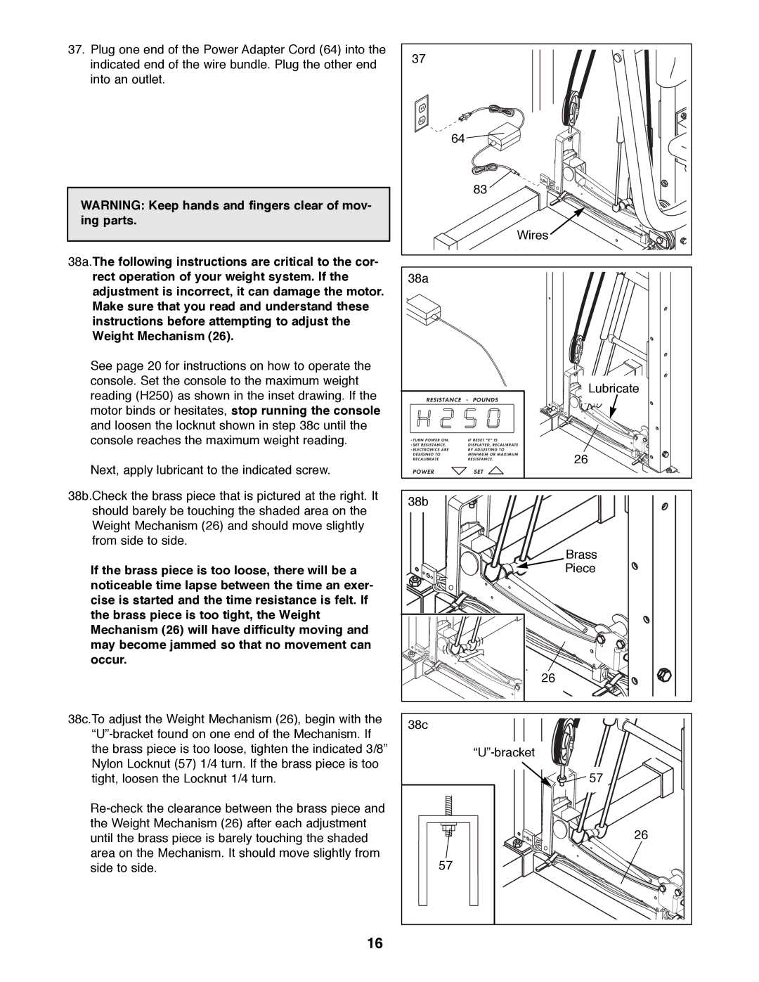 Weider WESY92190 manual 