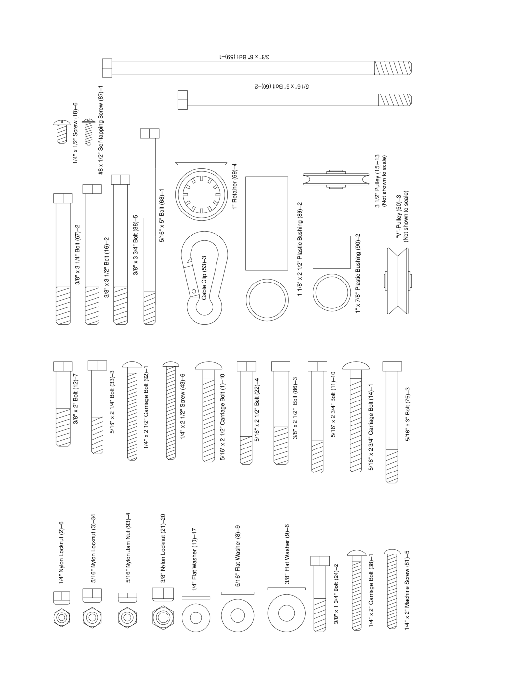 Weider WESY96400 user manual 60-2 