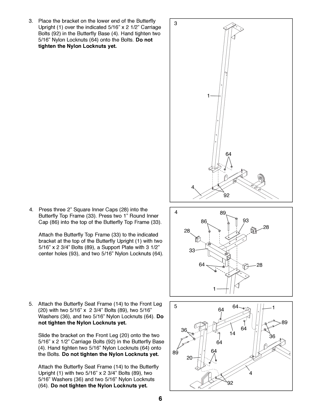 Weider WESY99490 manual 