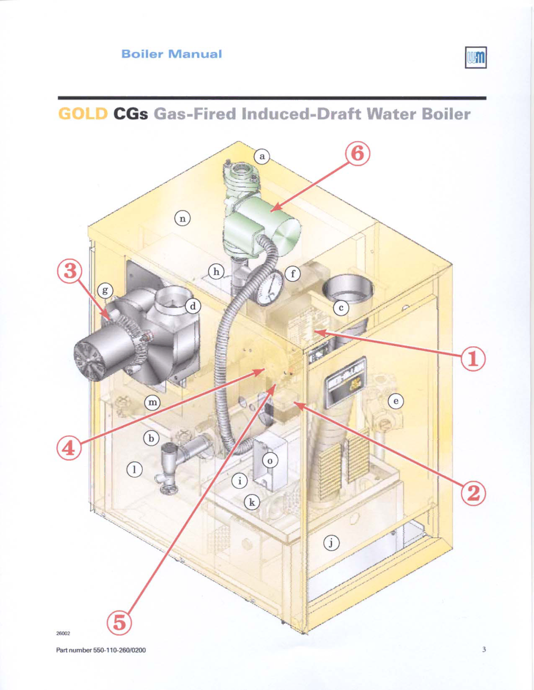 Weil-McLain 550-110-260/02002 manual 