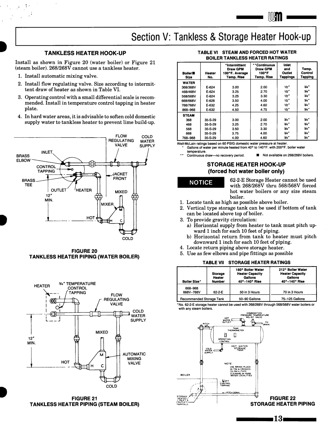 Weil-McLain 68V manual 